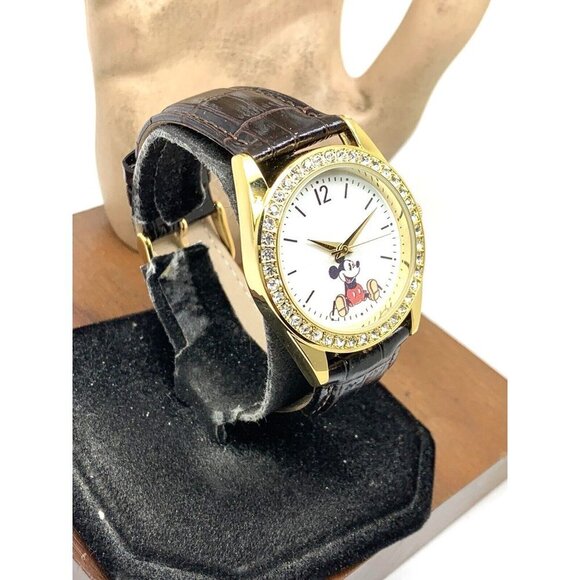Disney Mickey Mouse Women's Watch WDS000379 White Dial Quartz Leather St… - Picture 14 of 14